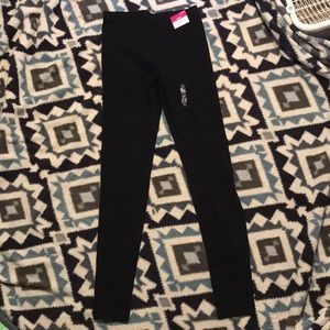 Active-Wear Black Leggings